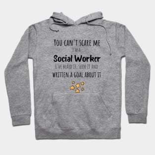 Heard It, Seen It and Written a Goal About It - Social Worker Gifts Hoodie